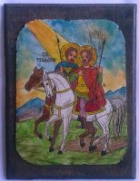Икона Свети Теодор-12x16